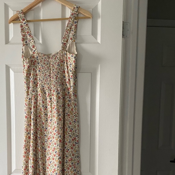 Reformation Dominique high slit midi dress in Ronan floral print - sz 6 - Picture 4 of 6